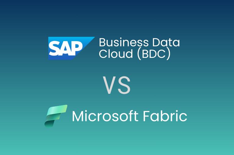 SAP Business Data Cloud vs Microsoft Fabric: Porównanie platform danych